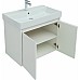 Тумба под раковину Aquanet Nova Lite 75 298850 подвесная Белая глянцевая
