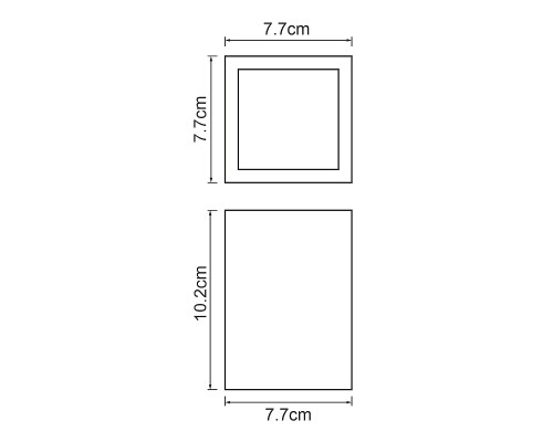 Стакан для зубных щеток WasserKRAFT Abens K-3728 Черный