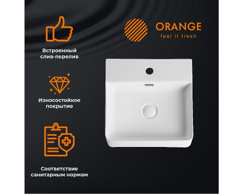 Раковина Orange 42 Белая