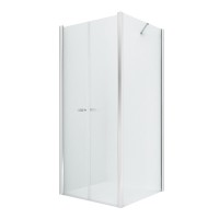 Душевое ограждение NEW TRENDY NEW SOLEO 90x90x195 (хром)