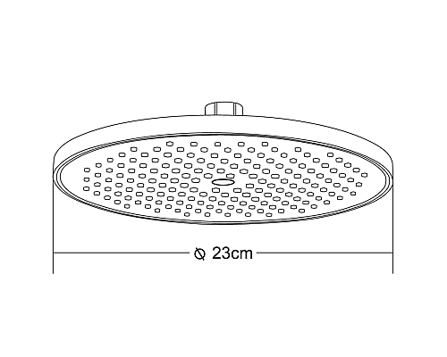 Верхний душ Orange S13TScr Хром