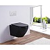 Унитаз подвесной ESBANO AZALEA Matt Black ESUPAZALBM 480x360x360