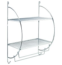 Полка для полотенец Tekno-tel MG501 Хром матовый