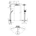 Душевая система Hansgrohe Raindance Select S хром 27129400