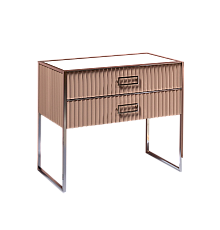 Тумба Armadi Art Monaco 100см h84см капучино глянец хром под раковину моноблок