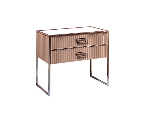 Тумба Armadi Art Monaco 100см h84см капучино глянец хром под раковину моноблок