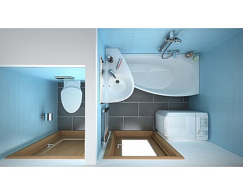 Умывальник Ravak AVOCADO XJ1P1100000 Пpавый белый с отвеpстием