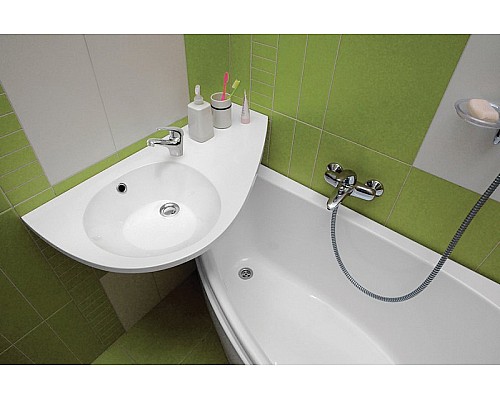 Умывальник Ravak AVOCADO XJ1P1100000 Пpавый белый с отвеpстием