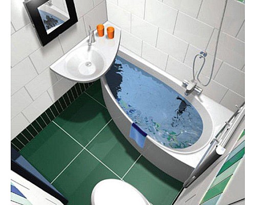 Умывальник Ravak AVOCADO XJ1P1100000 Пpавый белый с отвеpстием