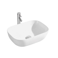 Раковина SinteSi LVB-APP-403 накладная белая 505х405х140, без отверстия под смеситель