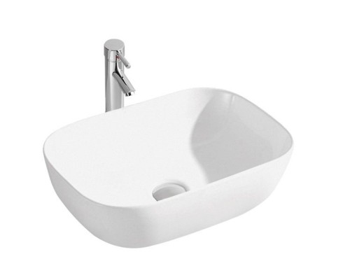 Раковина SinteSi LVB-APP-403 накладная белая 505х405х140, без отверстия под смеситель