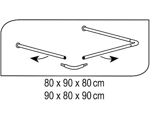 Карниз для ванны Ridder 52501 Белый
