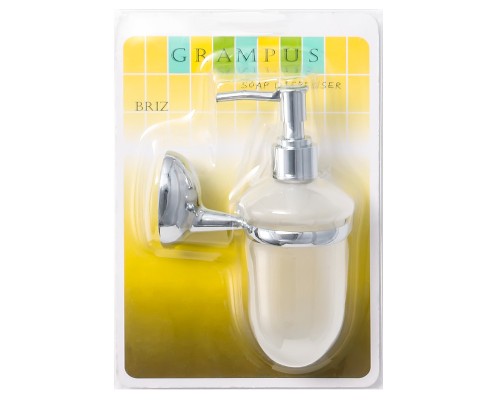 Дозатор для жидкого мыла Grampus Briz GR-3012 Хром