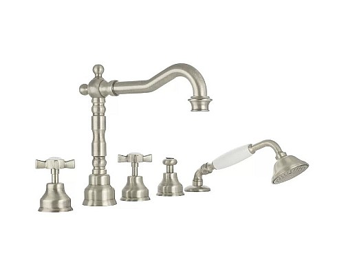 Смеситель на борт ванны Migliore Princeton 19367 Состаренный хром