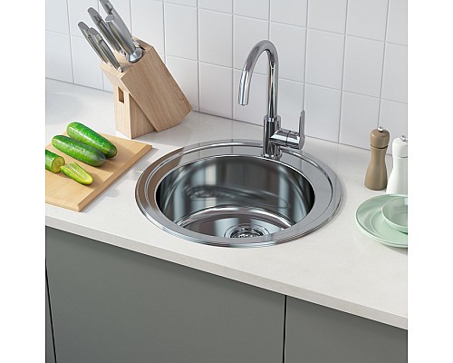 Мойка кухонная из нержавеющей стали IDDIS Suno SUN50P0i77