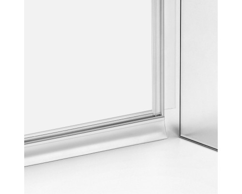 Душевое ограждение NEW TRENDY NEW RENOMA R 80x100x195 D-0112A/D-0085B (хром)