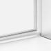 Душевое ограждение NEW TRENDY NEW RENOMA R 80x100x195 D-0112A/D-0085B (хром)