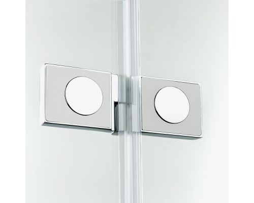 Душевое ограждение NEW TRENDY NEW RENOMA R 80x100x195 D-0112A/D-0085B (хром)