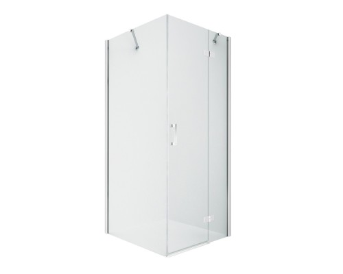 Душевое ограждение NEW TRENDY NEW RENOMA R 80x100x195 D-0112A/D-0085B (хром)