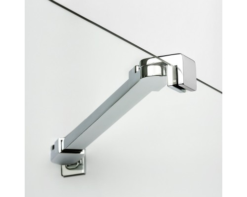 Душевое ограждение NEW TRENDY NEW RENOMA R 80x100x195 D-0112A/D-0085B (хром)