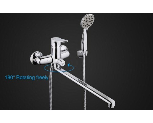 Смеситель для ванны Gappo G36 G2236 универсальный Хром