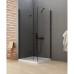 Душевое ограждение NEW TRENDY NEW SOLEO BLACK складные двери L 90x110x195 (черный)