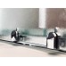 Душевой уголок Royal Bath НК 90х90 с поддоном профиль Хром стекло матовое
