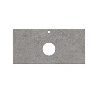 Изделие Kerama Marazzi декоративное Фондамента 100, серое PL1.DL500900R\100