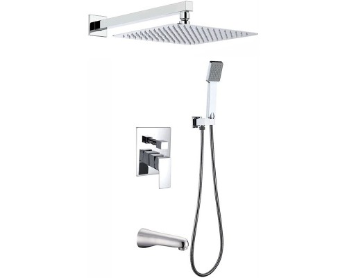 Душевая система Berges Ventas 3S 073005 Хром сильвер