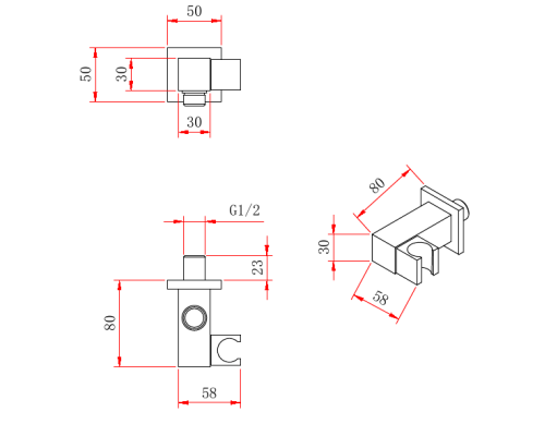Душевая система Berges Ventas 3S 073005 Хром сильвер