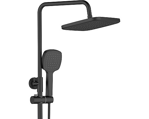 Душевая система Orange T02S4-912b Черный