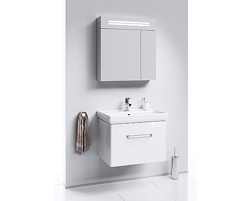 Нео тумба под умывальник Дрея Q70 подвесная Neo01071 AQWELLA