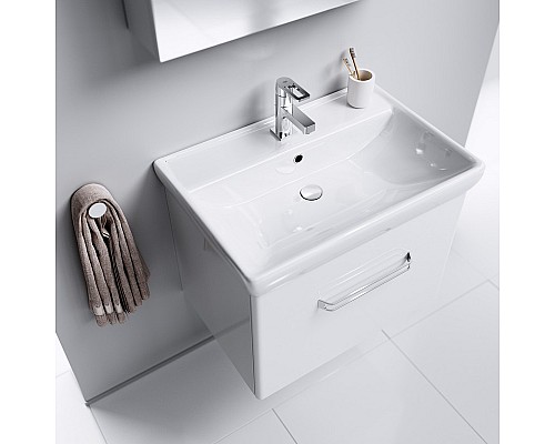Нео тумба под умывальник Дрея Q70 подвесная Neo01071 AQWELLA