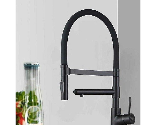 Смеситель для кухни ZorG Inox SZR-1010 GRAFIT Графит