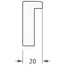 Зеркало Evoform Definite 76х56 Сталь