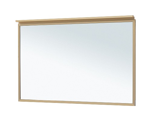 Зеркало Allen Brau Priority 120 1.31018.03 с подсветкой Латунь браш