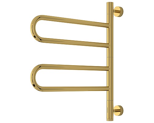 Полотенцесушитель электрический 567x535 золотой МЭМ Сунержа Парео 4.0-2С 03-0823-0567