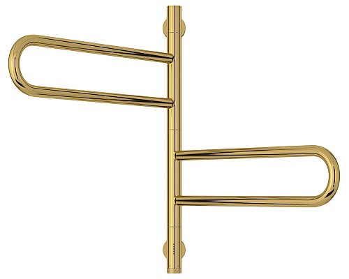 Полотенцесушитель электрический 567x535 золотой МЭМ Сунержа Парео 4.0-2С 03-0823-0567