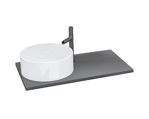 Столешница под раковину Grossman Флай 80 508002 Серая