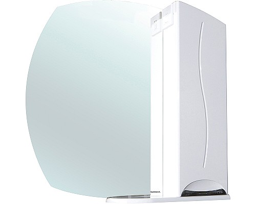 Зеркало со шкафом Bellezza Глория 65 R Белое