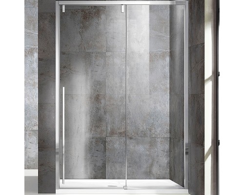 Душевая дверь Vincea Lugano 150 VDS-1L150CL-1 профиль Хром стекло прозрачное