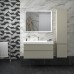 Тумба под раковину Kerama Marazzi CUBO подвесная с ящиками 100, лимо матовая