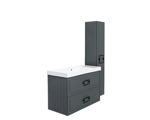 Пенал La Fenice Cubo Grigio серый 30