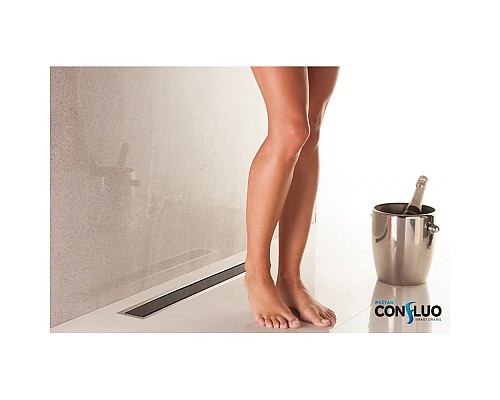 Душевой лоток Pestan Confluo Premium Black Glass Line 750 13000294