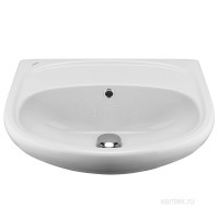 Полукруглая раковина Santek Анимо 551WH110499 без отверстия под смеситель