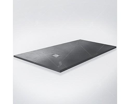 Душевой поддон из искусственного камня RGW STT ST-0149G 90x140x2,5 Серый