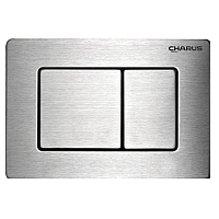 Клавиша для инсталляции CHARUS Robusto FP.310.GSS.05, глянцевая сталь