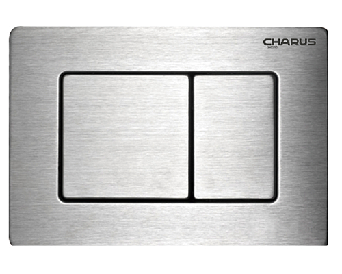 Клавиша для инсталляции CHARUS Robusto FP.310.GSS.05, глянцевая сталь