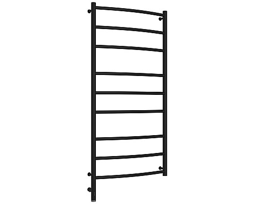 Полотенцесушитель электрический 1200х600 черный матовый МЭМ левый Сунержа Галант 3.0 31-5800-1260