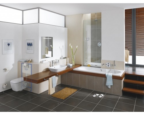 Накладная панель Grohe горизонтальный монтаж